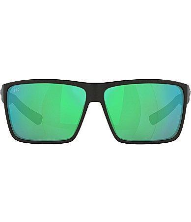 Costa Mens 6S9018 Rincon Mirrored 63mm Rectangle Polarized Sunglasses Product Image