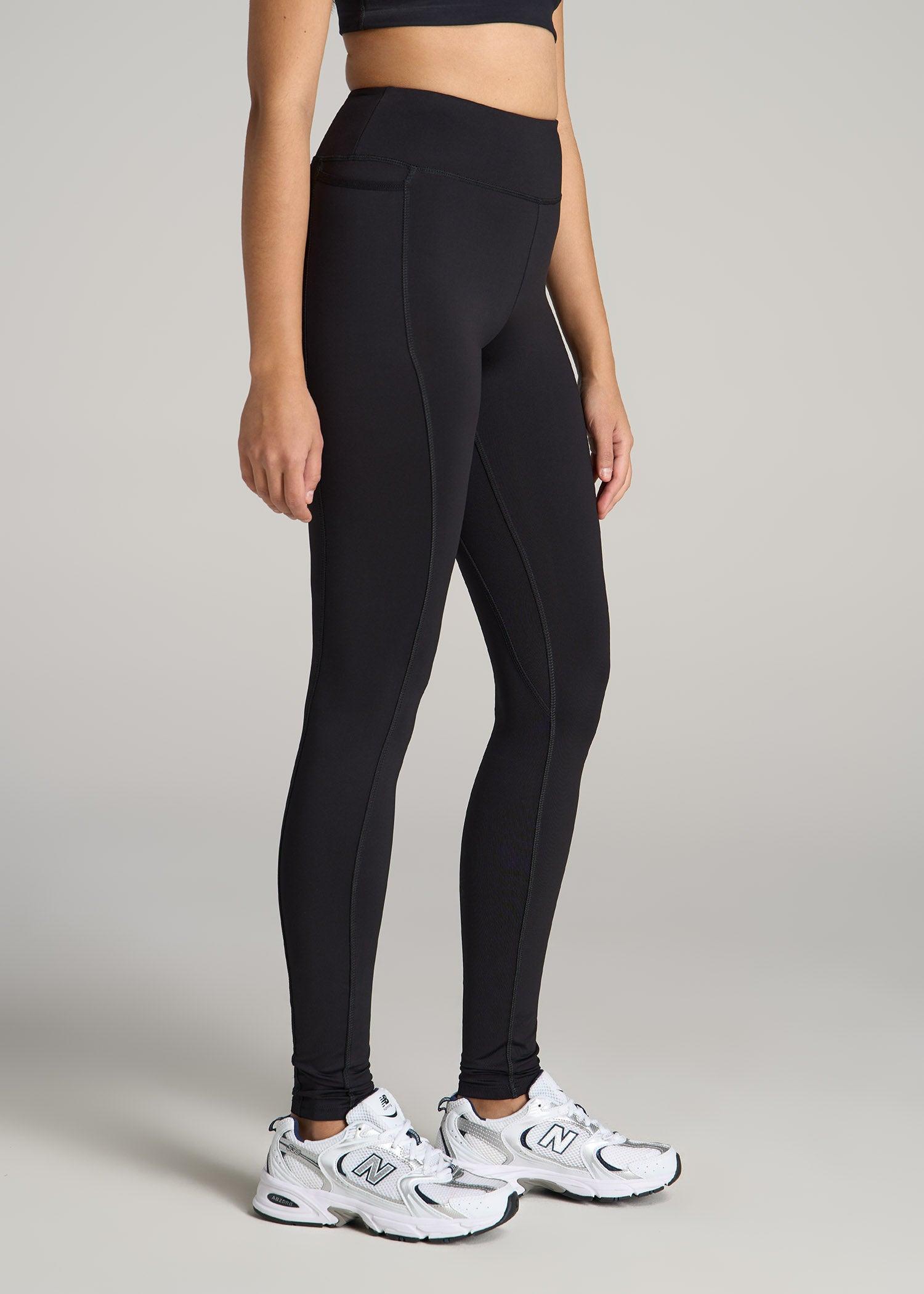 Bella Outer-Pocket Tall Women's Legging in Black Female Product Image