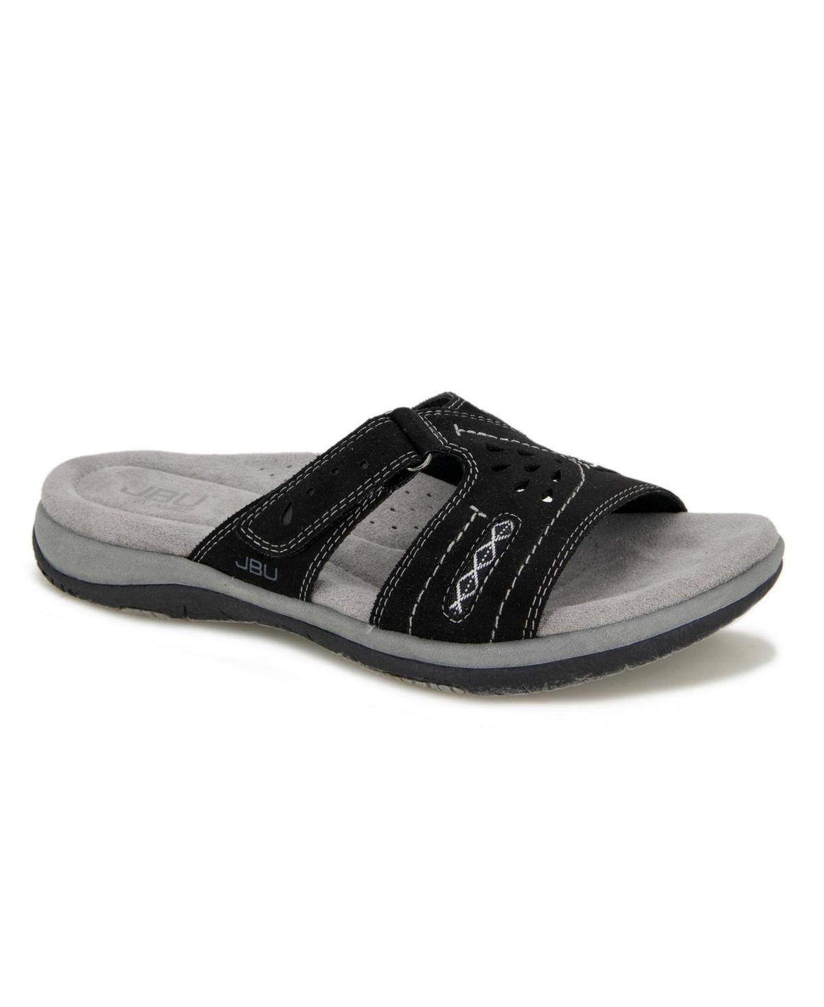 Jbu Womens Sissey Comfort Slide Sandals Product Image