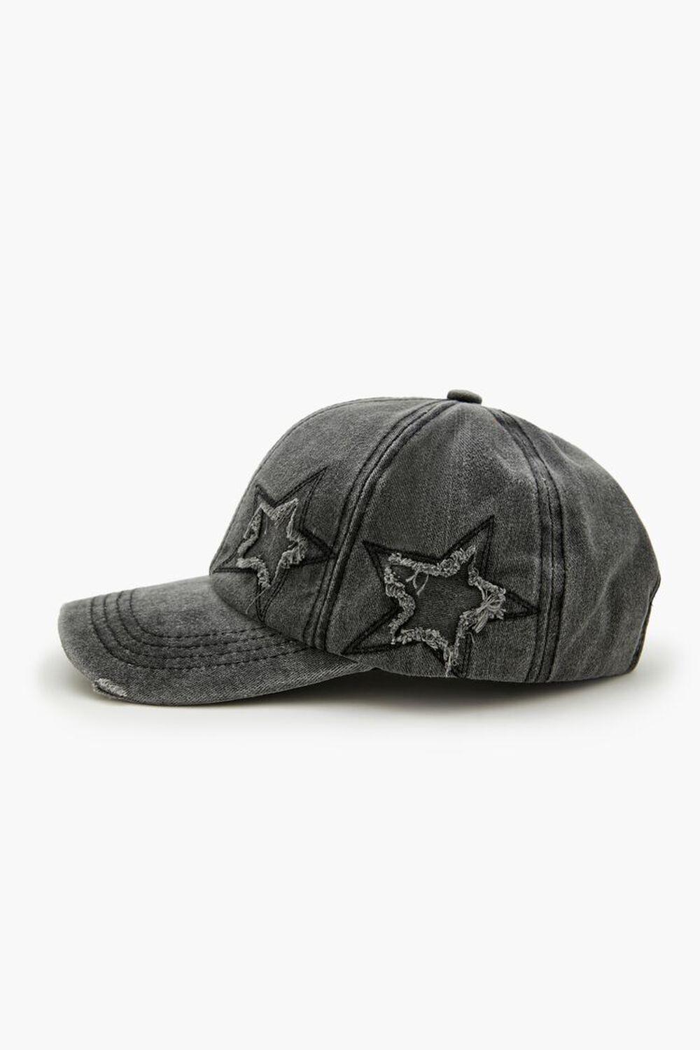 Denim Star Patchwork Baseball Cap | Forever 21 Product Image