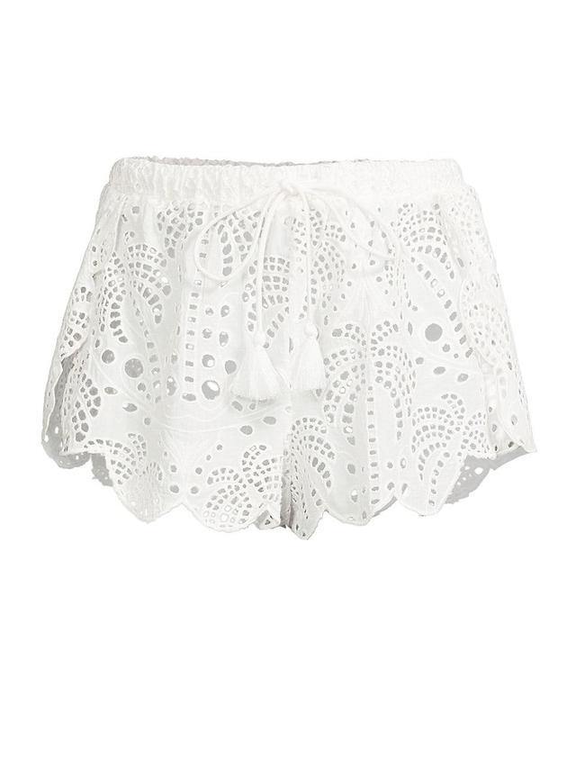 Womens Anglaise Eyelet Shorts Product Image