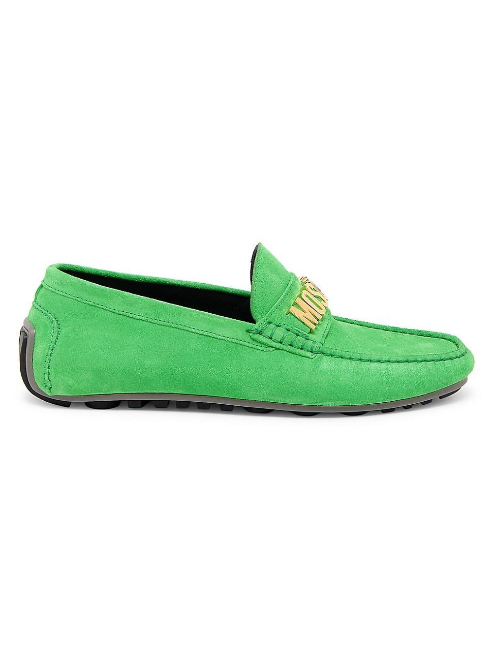 Mens Leather Driving Loafers Product Image