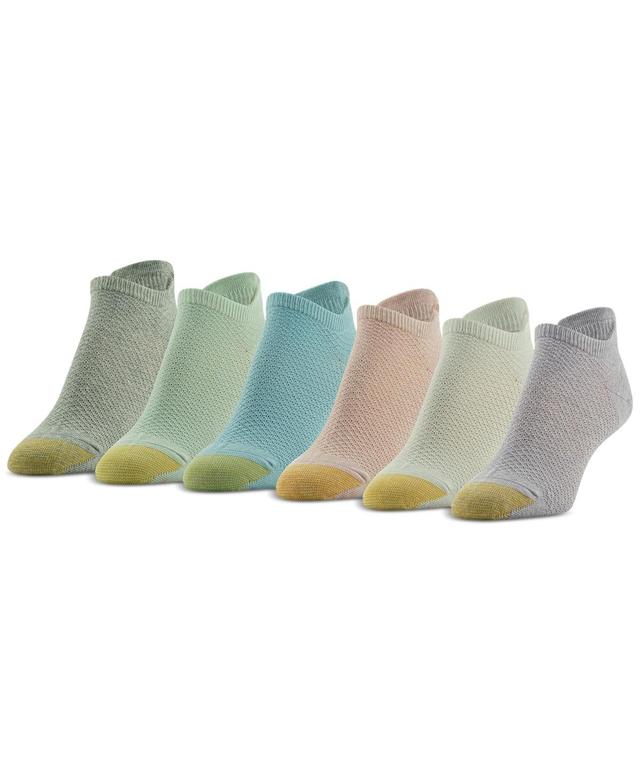 Womens GOLDTOE 6-PacK Henley Tab Socks Product Image