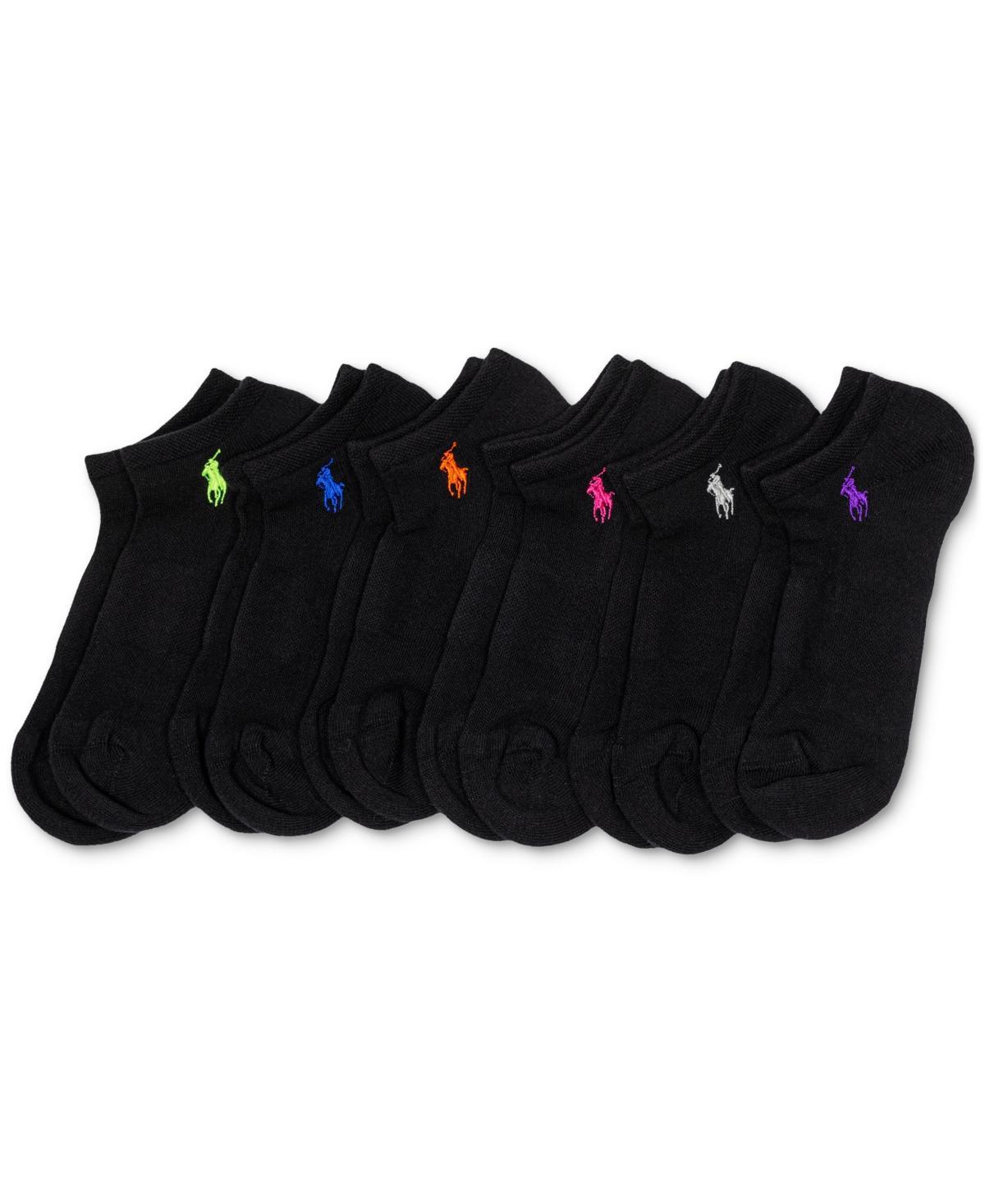 Polo Ralph Lauren Womens 6-Pk. Cushion Low-Cut Socks Product Image