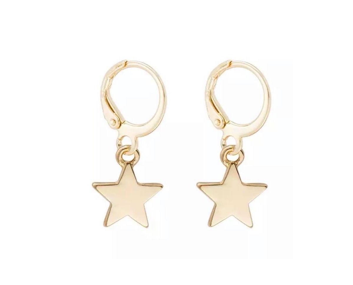 Star Dangle Earrings for Women product image