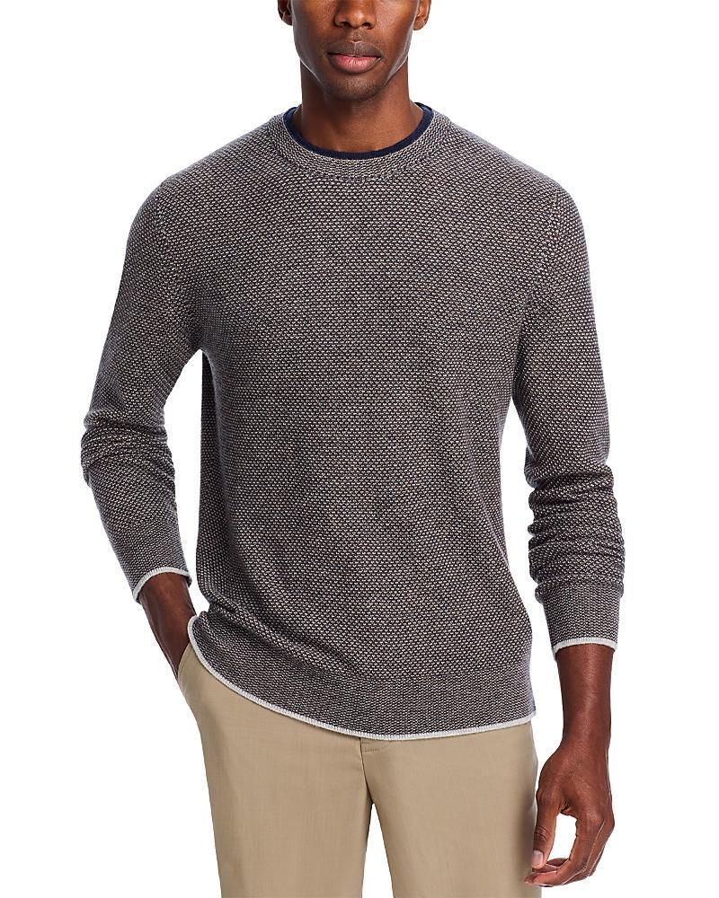 The Mens Store at Bloomingdales Wool & Cashmere Jacquard Sweater - Exclusive Product Image