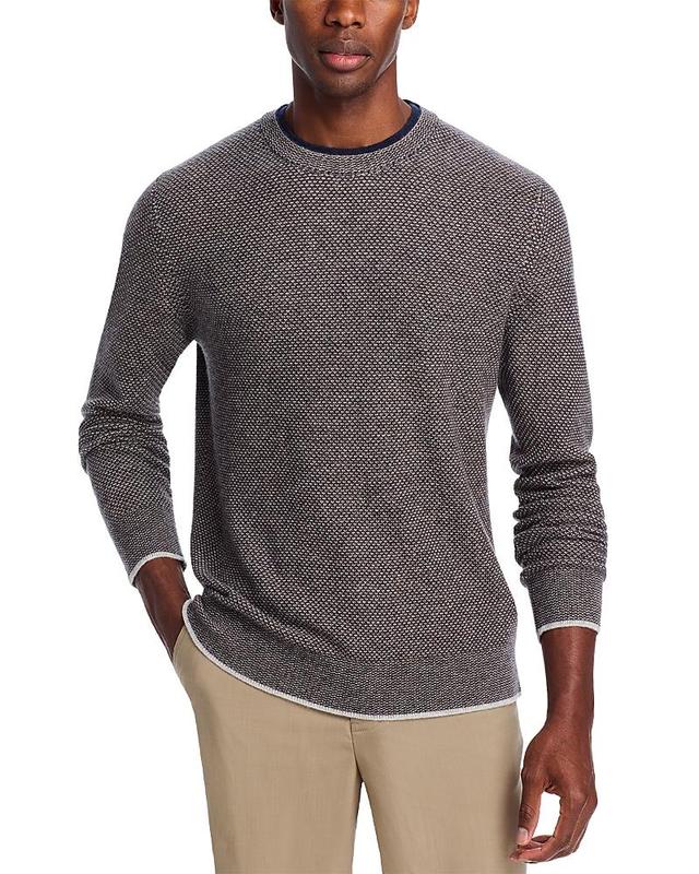 The Mens Store at Bloomingdales Wool & Cashmere Jacquard Sweater - Exclusive Product Image