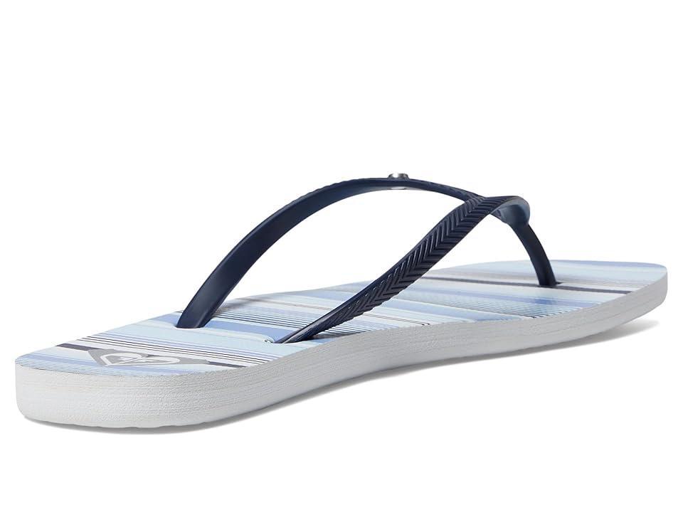 Roxy Bermuda Print (Navy Strip) Women's Sandals Product Image