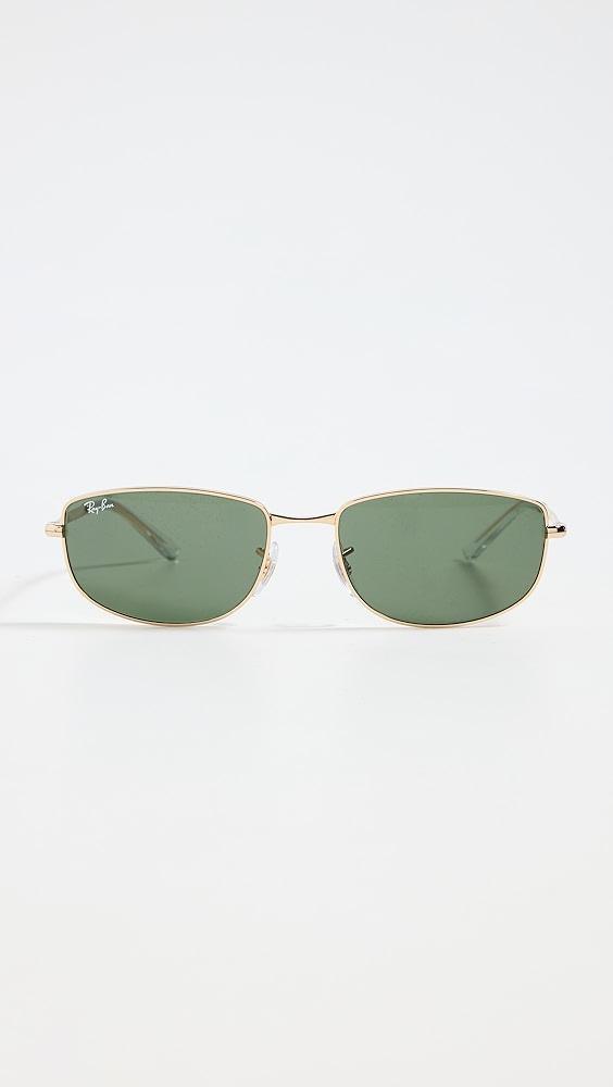 Ray-Ban RB3732 Rectangular Sunglasses | Shopbop Product Image