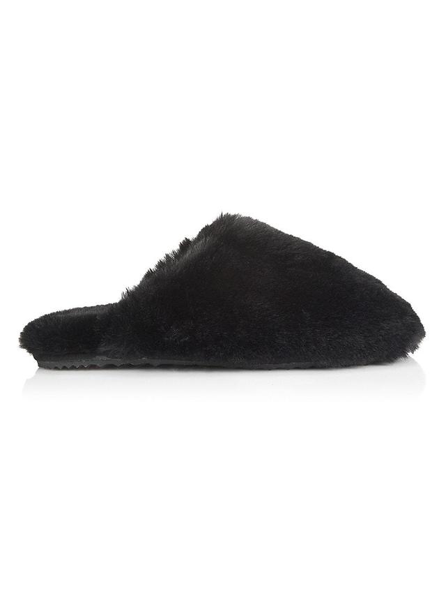 Apparis Melody Faux Fur Slide Slipper Product Image