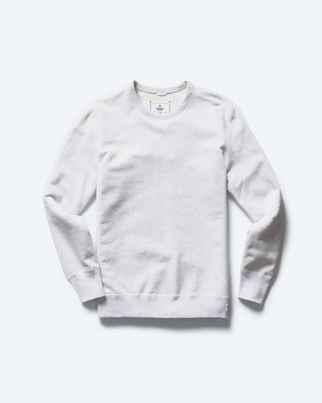 Midweight Terry Slim Crewneck Male Product Image