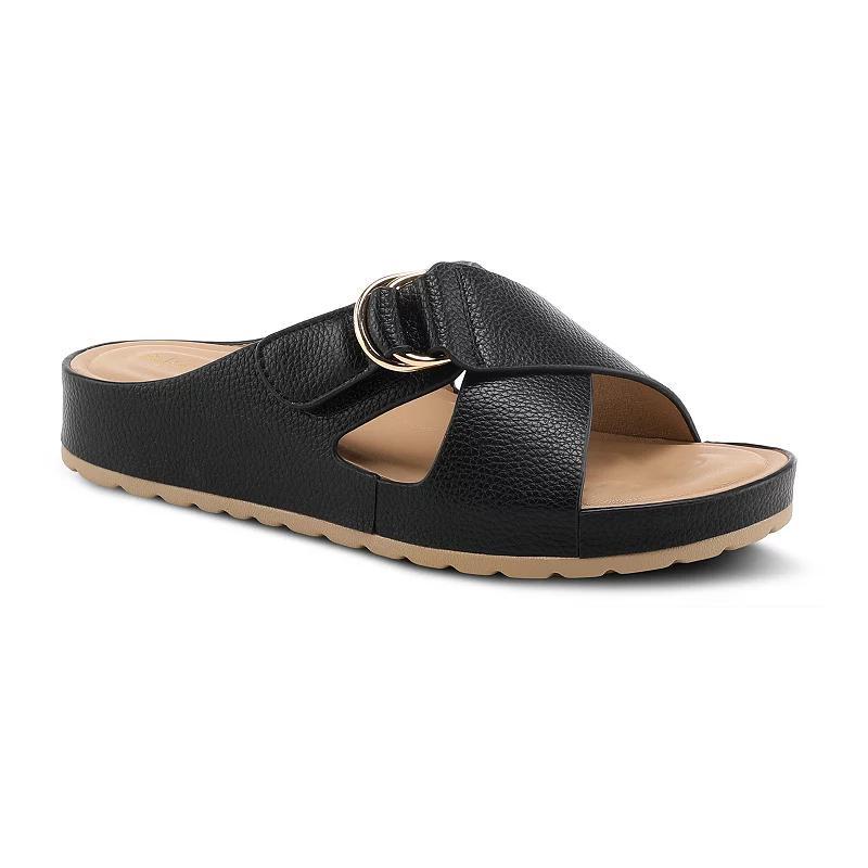 Patrizia Rutha Womens Slide Sandals Black Product Image