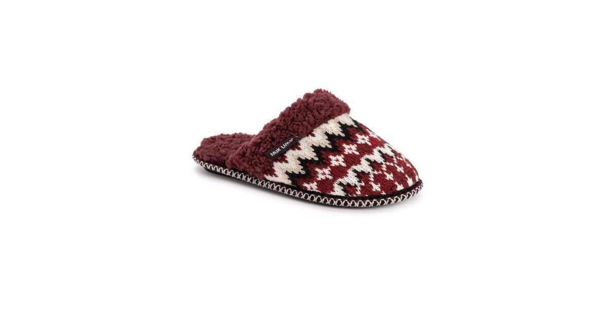 MUK LUKS Frida Womens Scuff Slippers Product Image