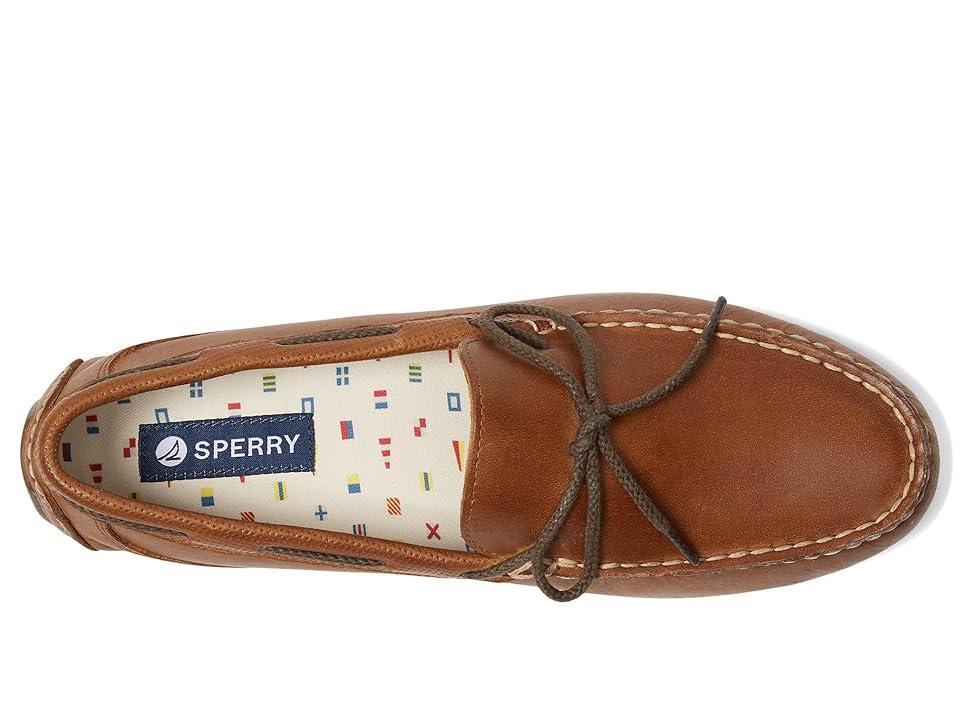 Sperry Davenport 1-Eye (Tan Debossed) Men's Shoes Product Image