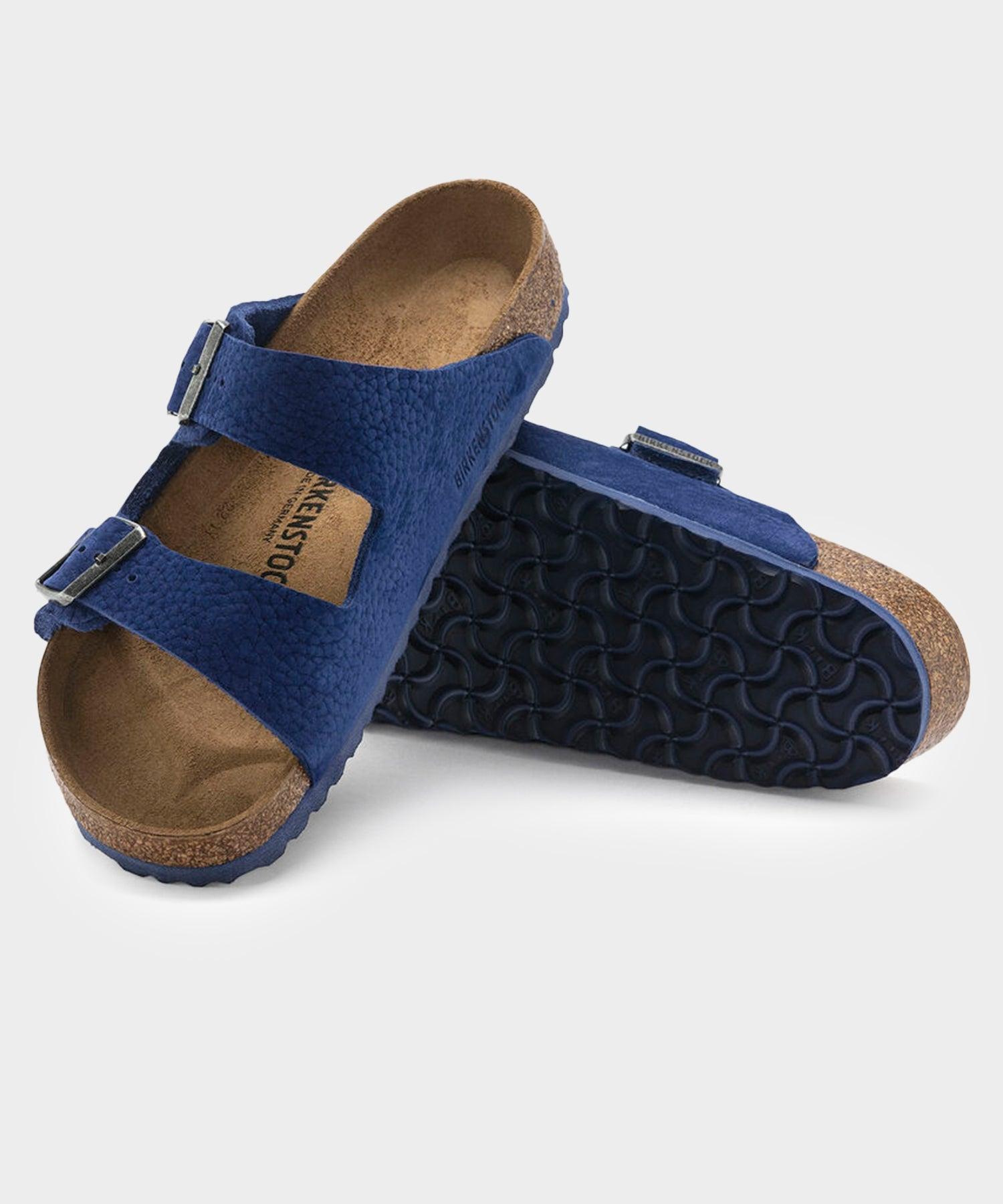 Birkenstock Arizona in Indigo Blue Leather Product Image