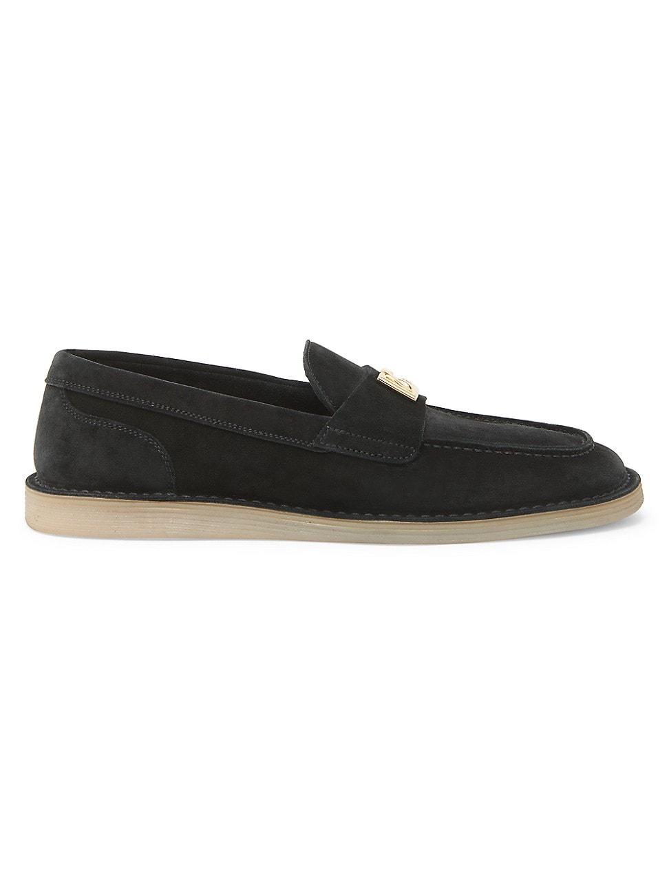 Mens Cosimo Leather Gancini-Bit Loafers Product Image