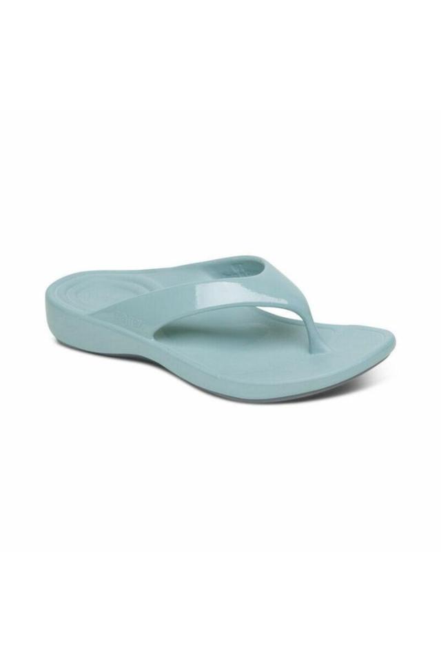 Women's Aetrex Maui Sandal in Blue Product Image