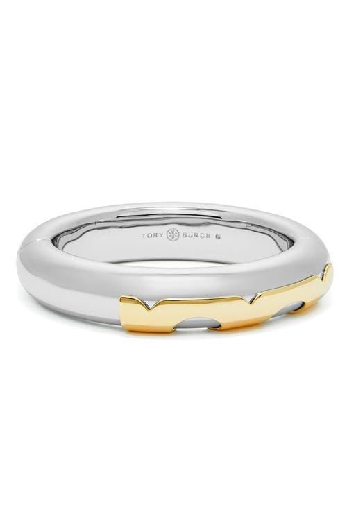 Tory Burch Essential Two Tone Bangle Bracelet Product Image