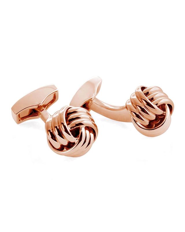 Mens Ribbed Knot Cufflinks Product Image