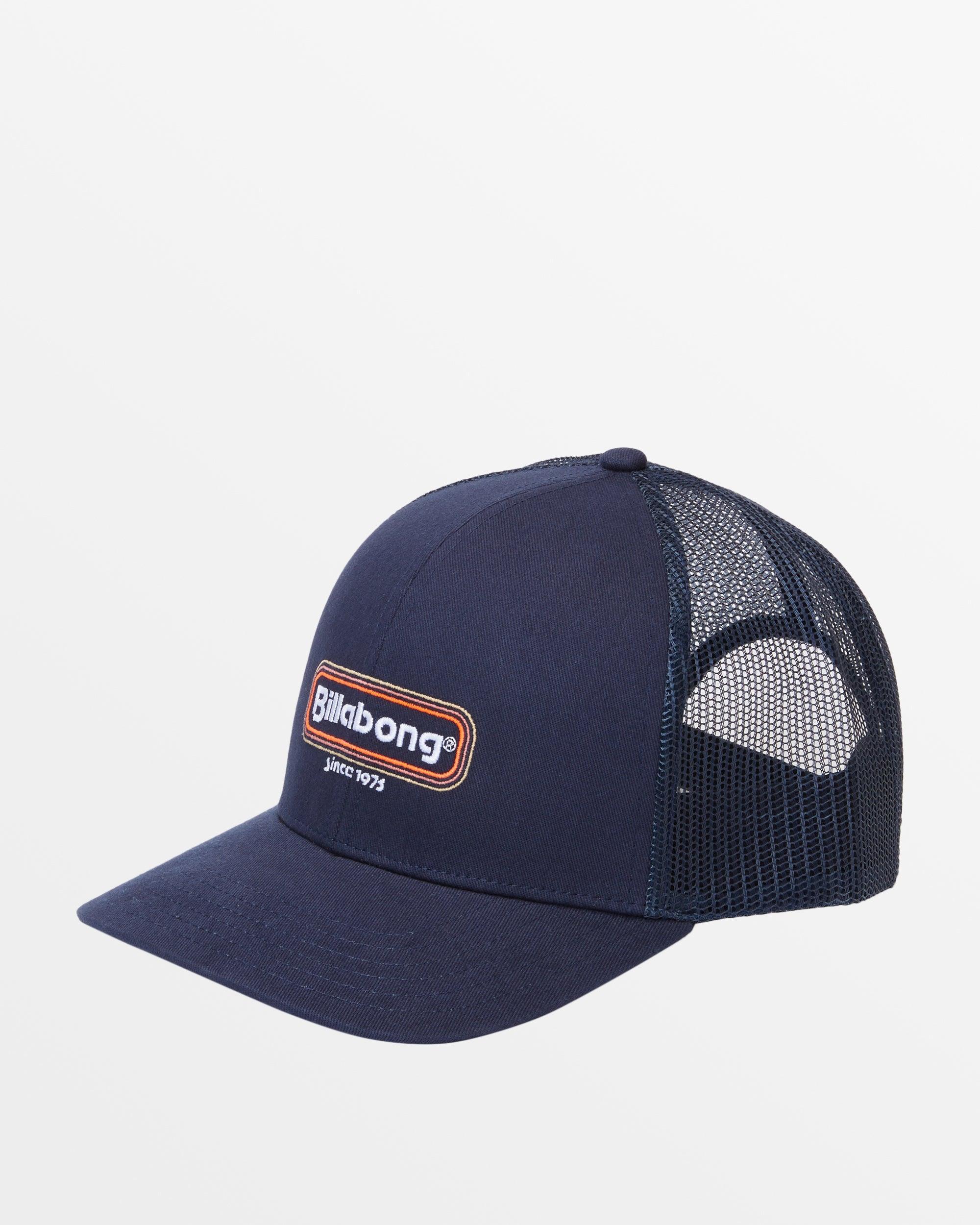 Walled Trucker Hat - Navy Male Product Image