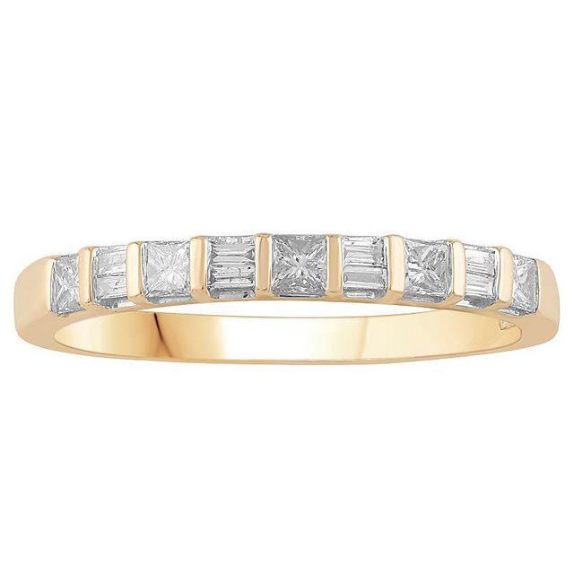 10k Gold 1/3 Carat T.W. Diamond Stackable Band Ring, Womens White Product Image