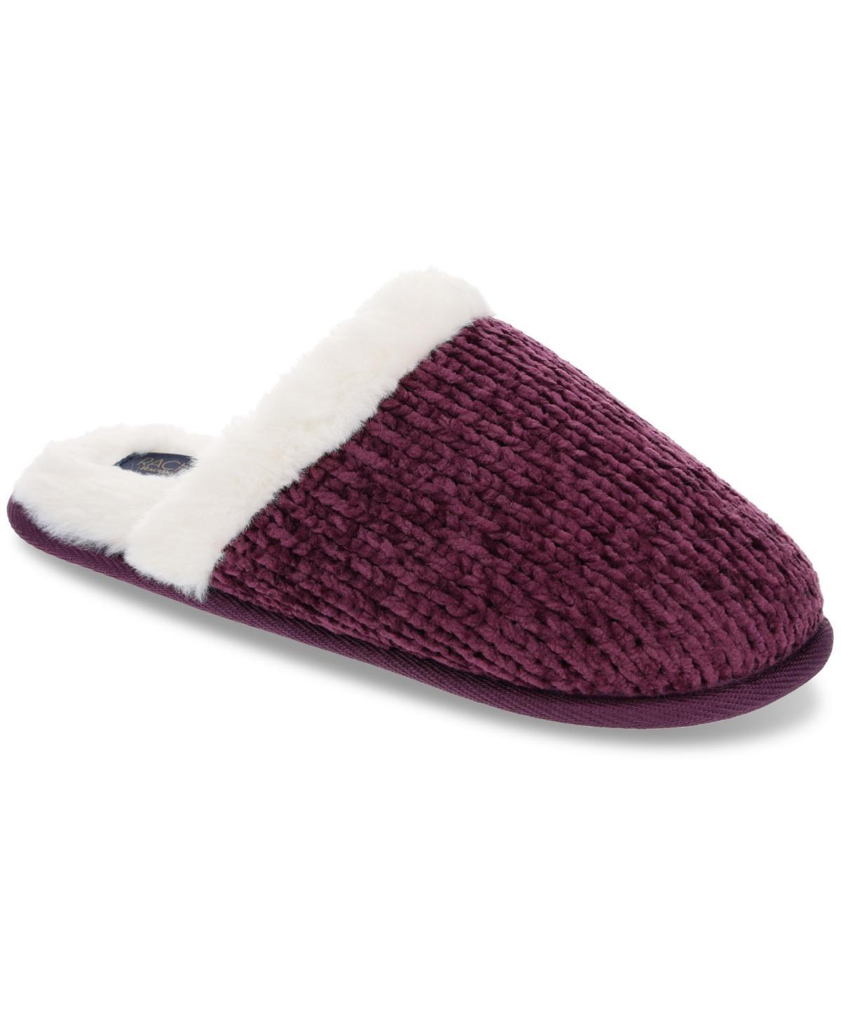 Rachel Rachel Roy Womens Chenille Scuff Slippers Product Image