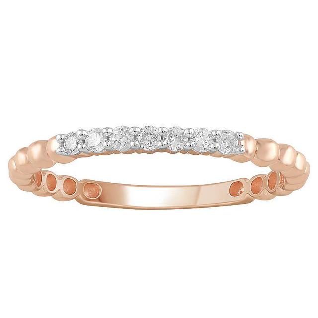 Diamond Stackable Beaded Band (1/8 ct. t.w.) Product Image