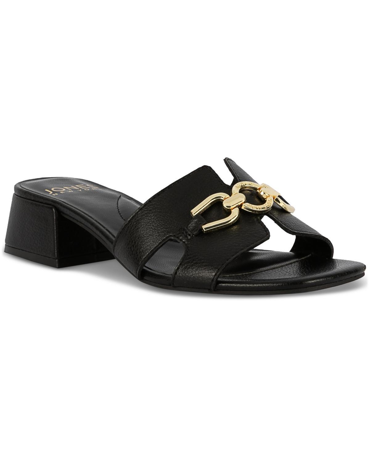 Jones New York Womens Unsa Block Heel Slide Sandals Product Image