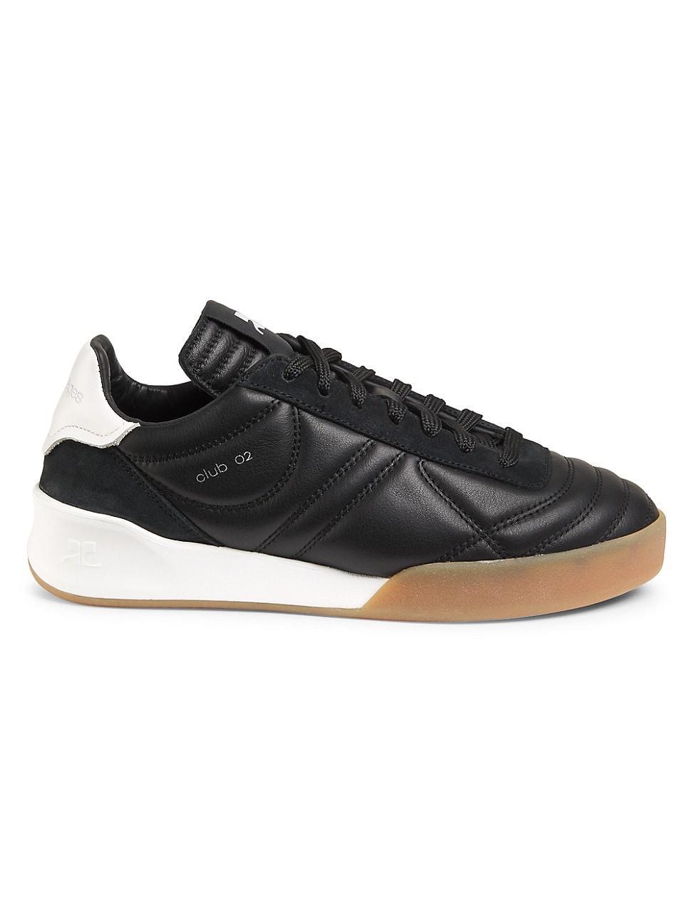 Womens Club 02 Leather Low-Top Sneakers Product Image