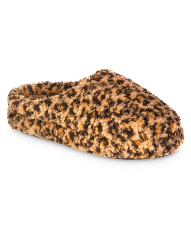 Isotoner Signature Womens Memory Foam Berber Fiona Comfort Hoodback Slippers Product Image