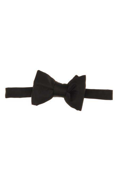 TOM FORD Pre-Tied Silk Twill Bow Tie in Black at Nordstrom Product Image