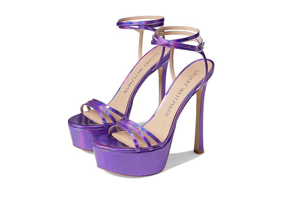 Stuart Weitzman Soiree 145 Platform Sandal (Dusk) Women's Shoes Product Image