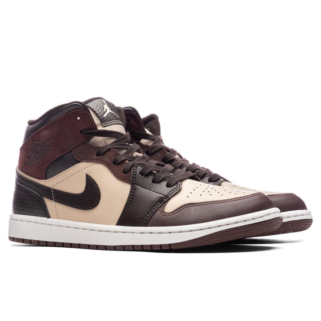 Air Jordan 1 Mid SE - Velvet Brown/Earth/Sanddrift Male Product Image