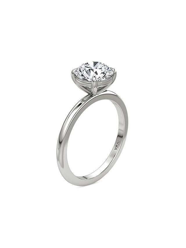 Womens VRAI x Saks Platinum & 1.00 TCW Lab-Grown Diamond Engagement Ring Product Image