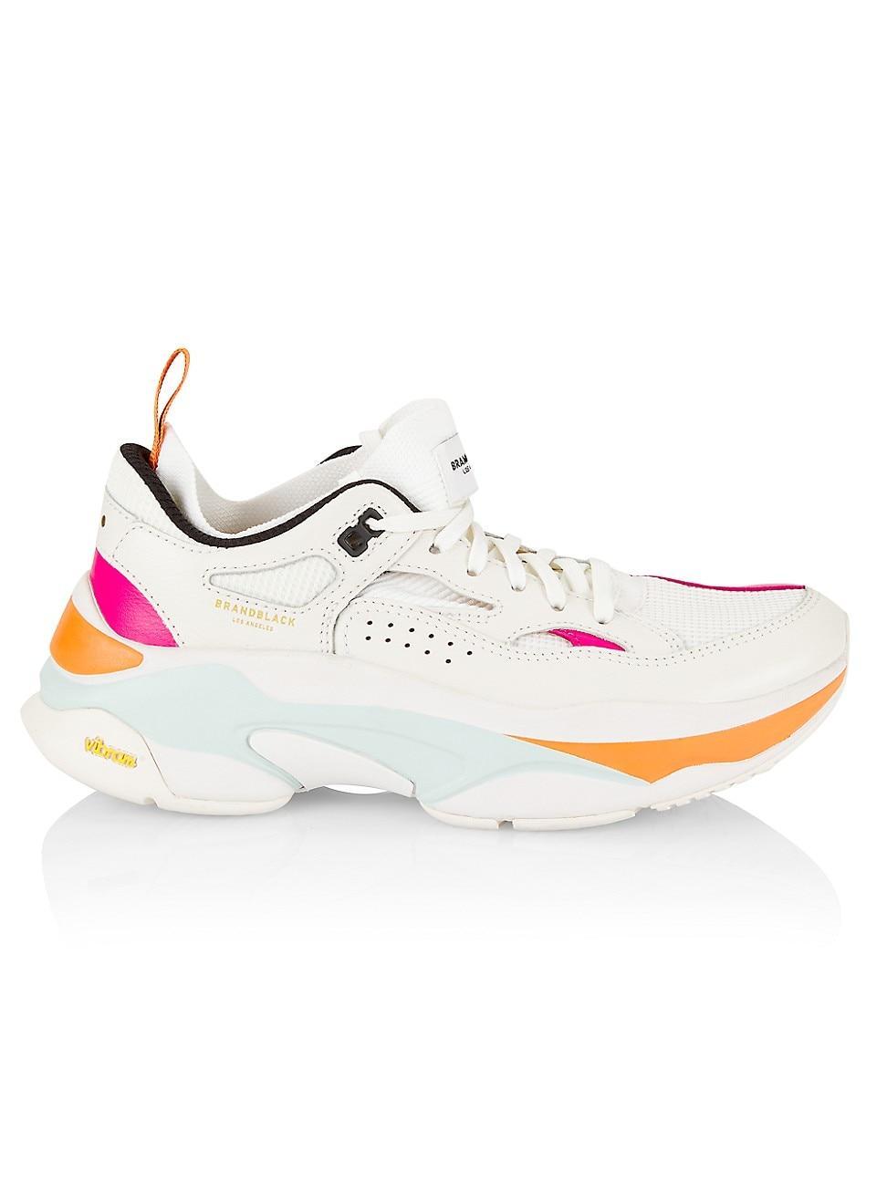 Womens Saga Mix-Media Chunky Sneakers Product Image