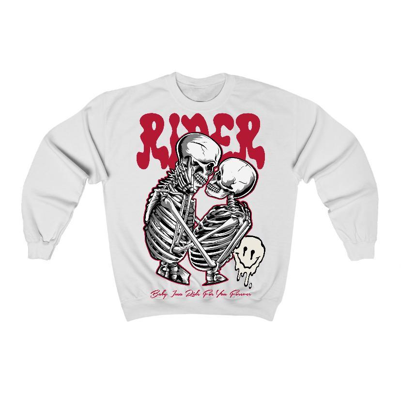 Black Toe Reimagined 1s Flontae Sweatshirt Rider Graphic Product Image