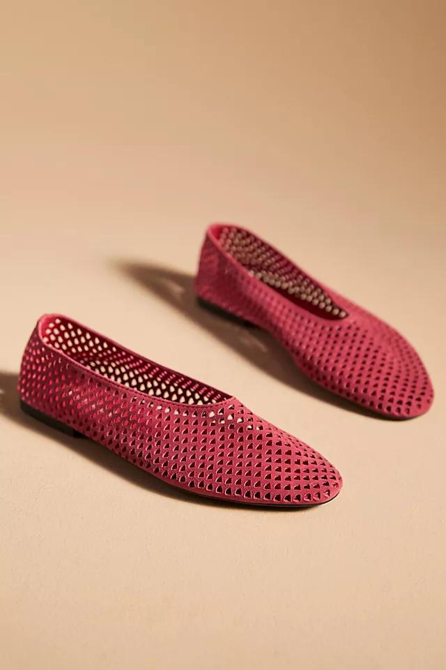 Jeffrey Campbell Shining Perforated Flats Product Image