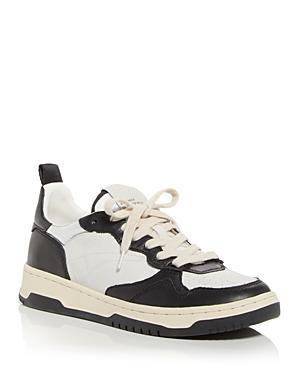 Steve Madden Everlie Leather Platform Retro Sneakers Product Image