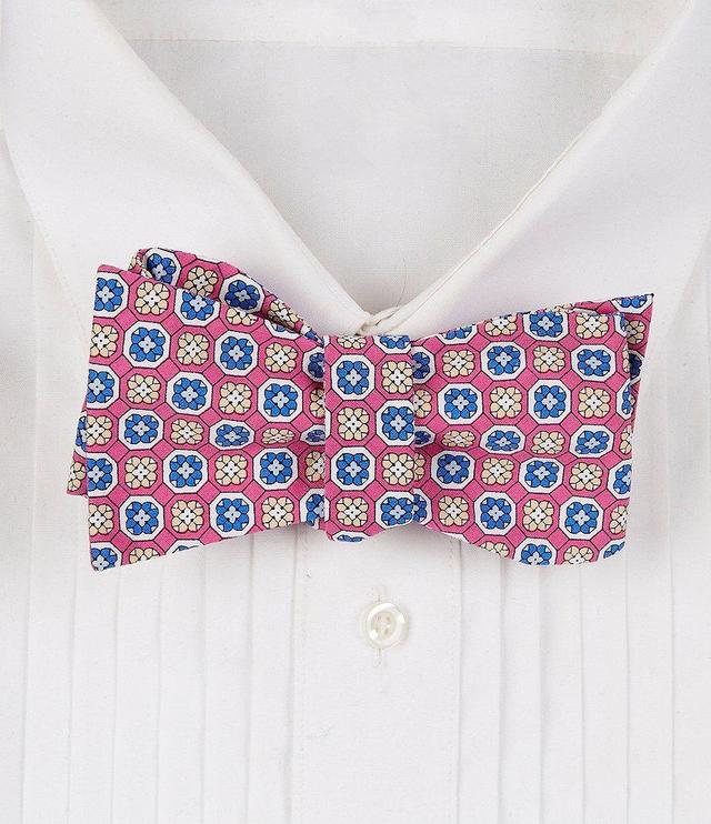 Cremieux Geometric Medallion Woven Bow Tie Product Image