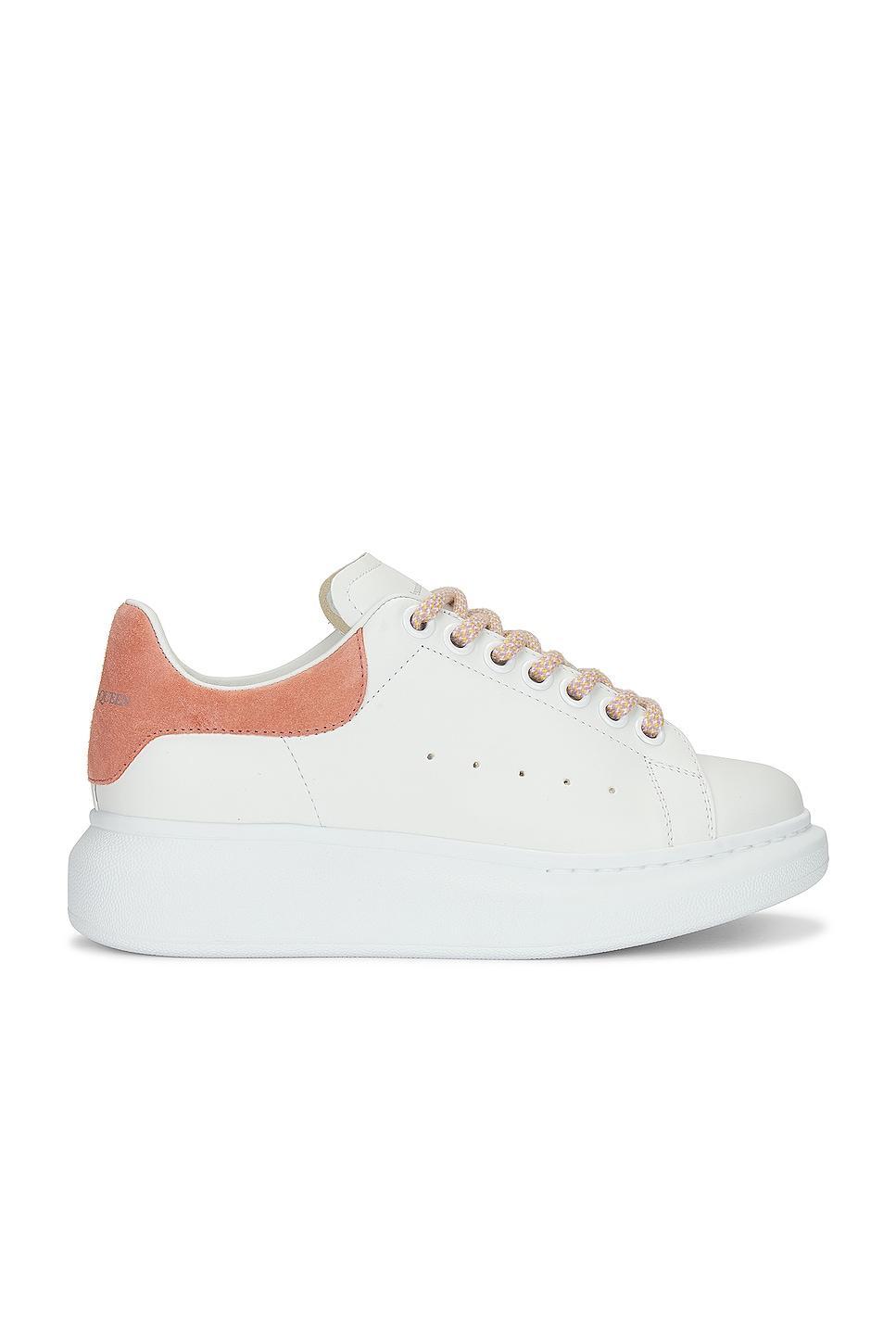 Alexander McQueen Platform Sneaker in White Product Image