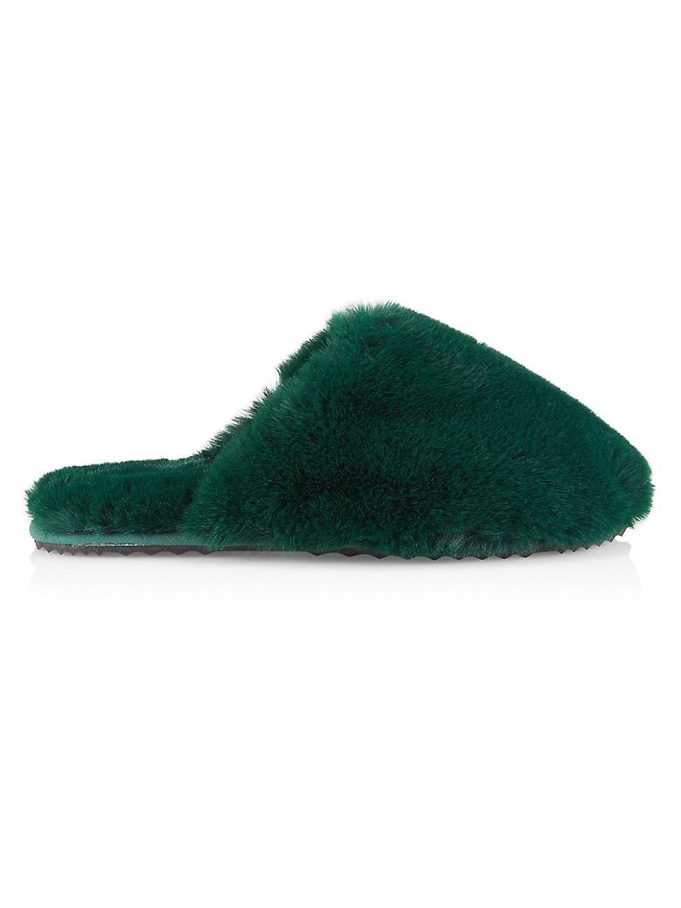 Apparis Melody Faux Fur Slide Slipper Product Image