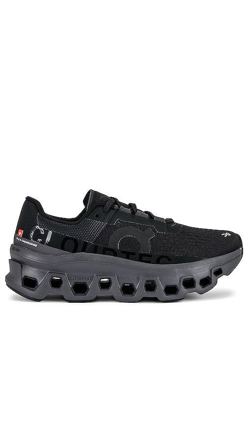 On Womens Cloudmonster - Running Shoes Dust/Vapor Product Image