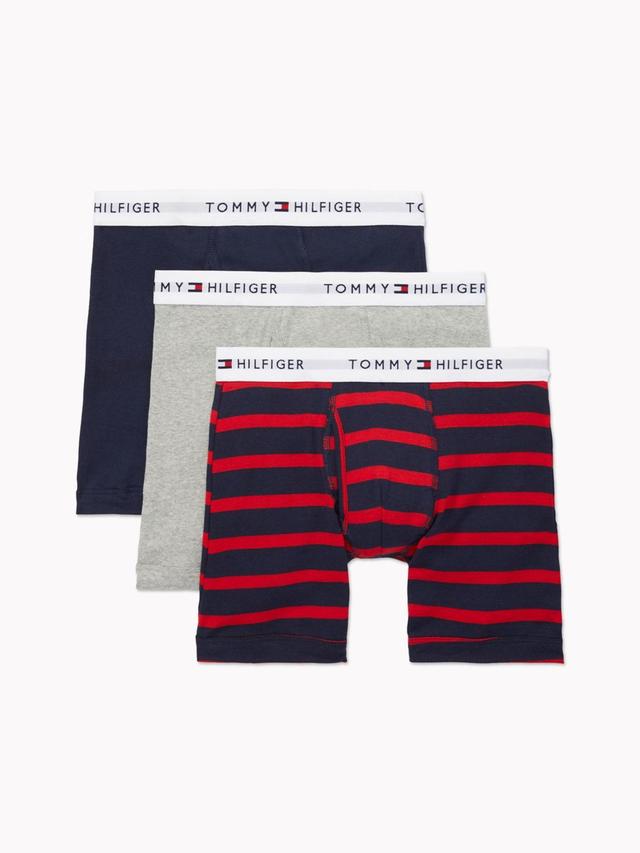 Tommy Hilfiger Men's Cotton Classics Boxer Brief 3-Pack Product Image