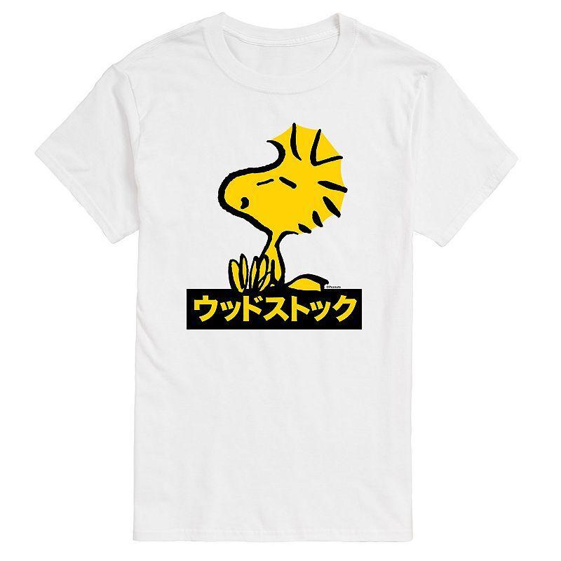 Big & Tall Peanuts Kanji Woodstock Tee, Mens Product Image