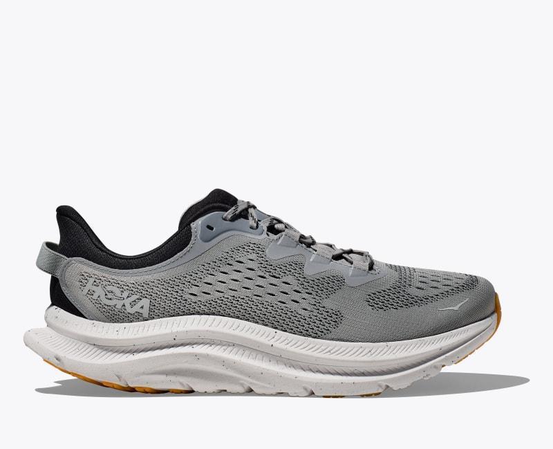 HOKA Mens Kawana 2 Shoes in Black/White, Size 14 Product Image