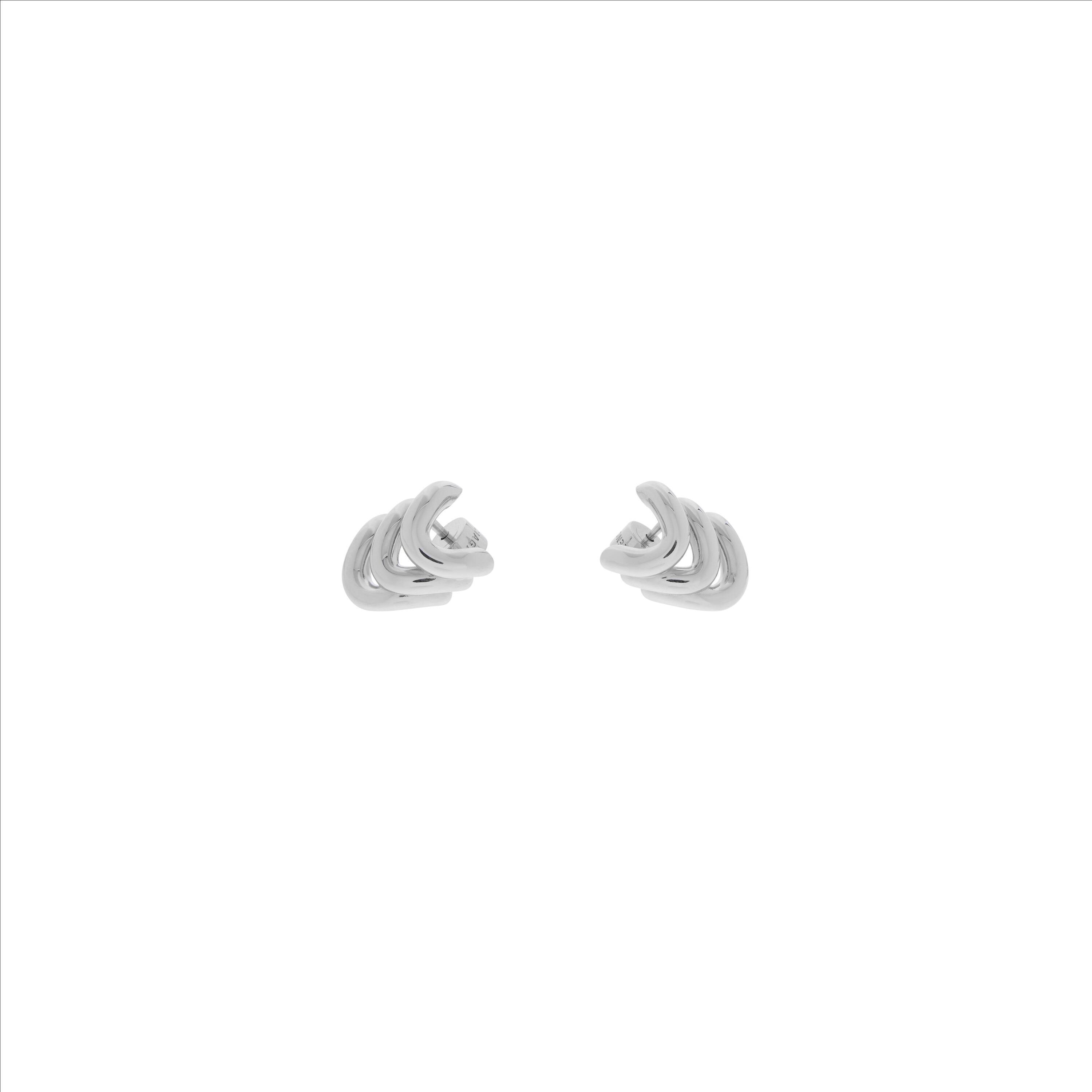 Women's Loop Trio Earrings  in Silver Product Image