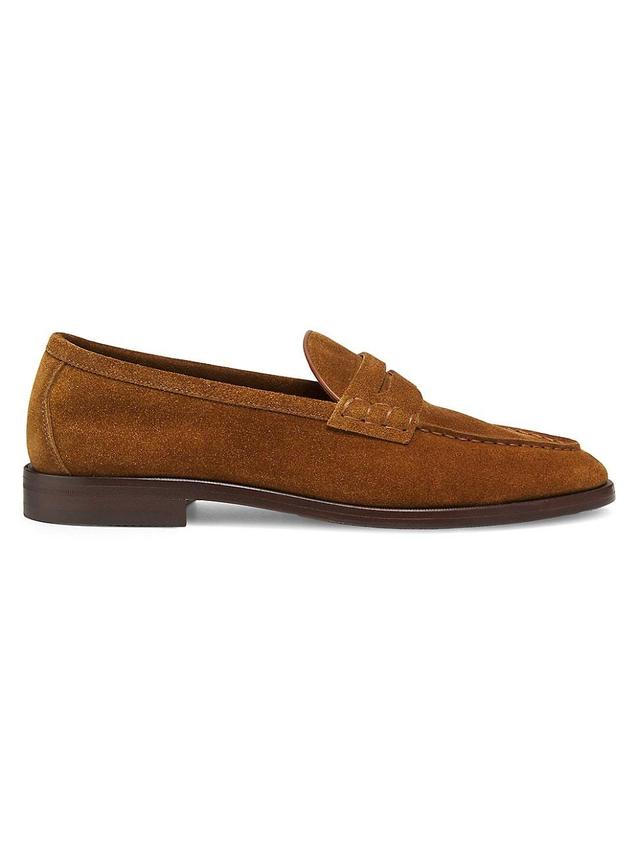 Mens Bolden Suede Penny Loafers Product Image