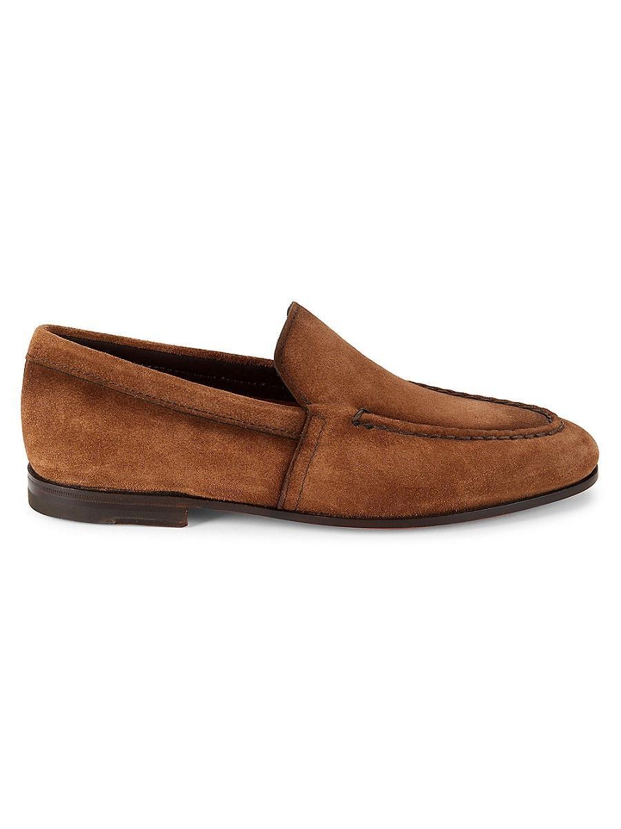 Mens Suede Venetian Loafers Product Image