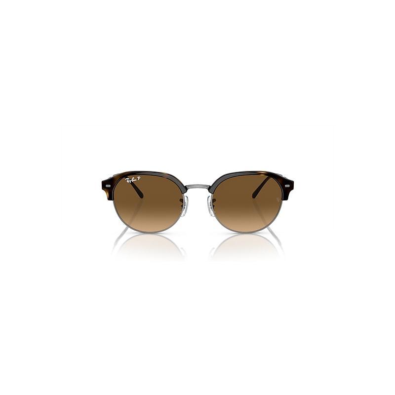 Ray-Ban 55mm Gradient Polarized Irregular Sunglasses Product Image