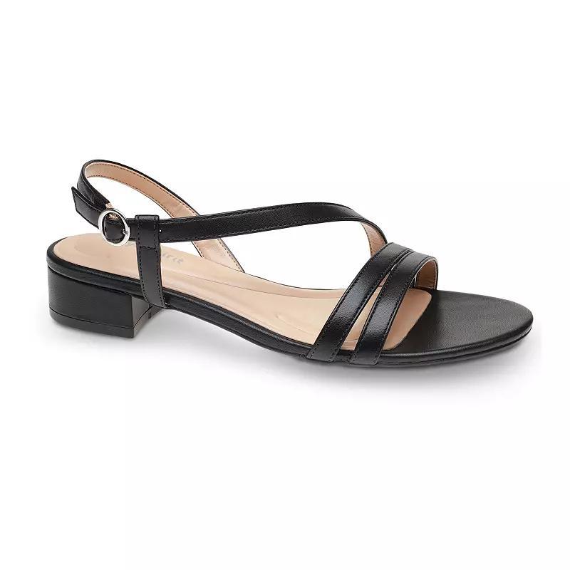 Easy Spirit Womens Glenni Asymmetrical Sling Sandals Product Image